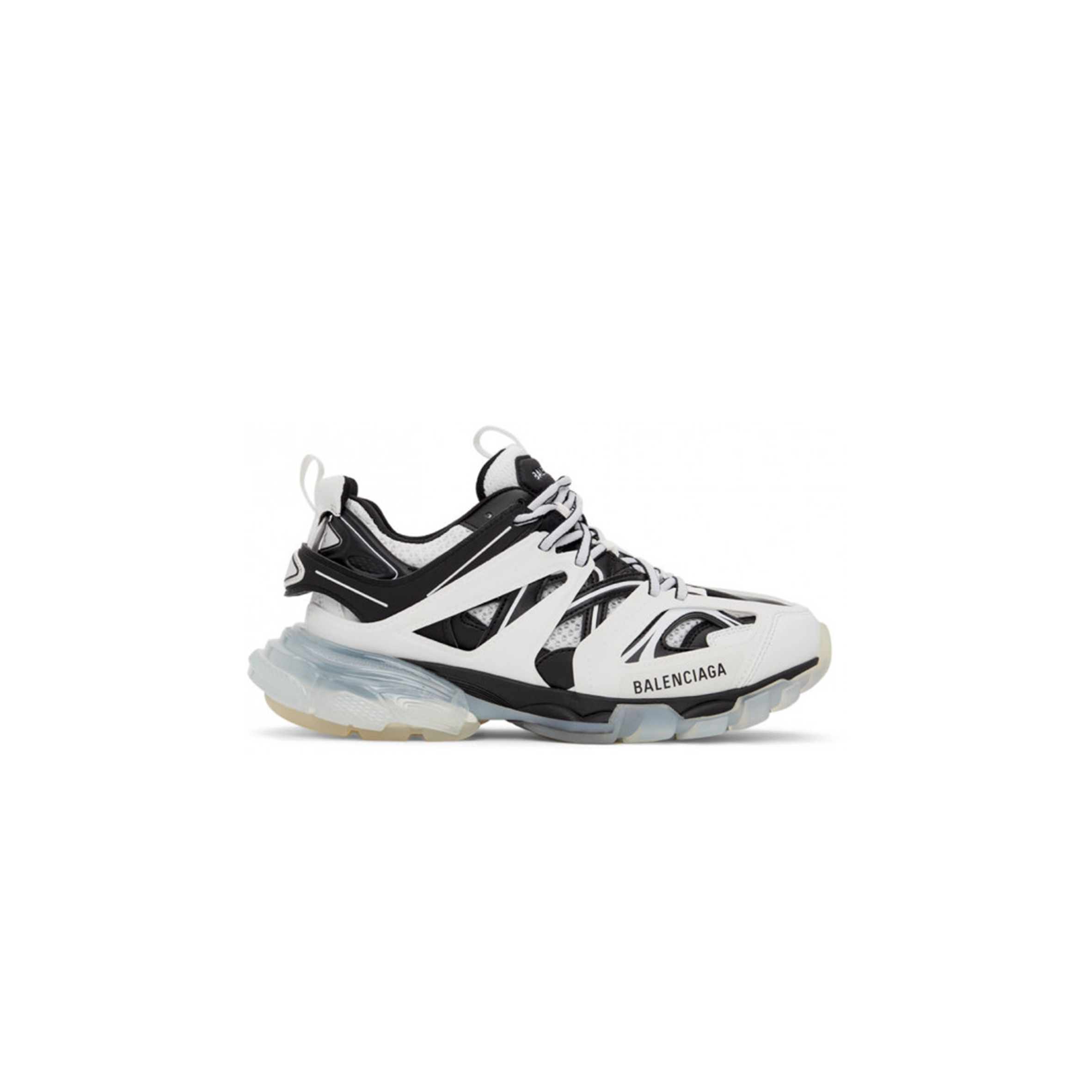 Ba*len*cia*ga black & white track sneakers 647741w3bz29010